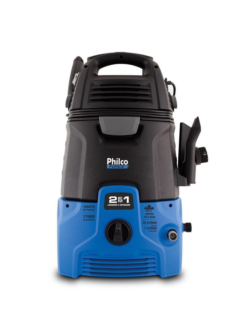 Lavadora de Alta Pressão e Aspirador Philco 2 em 1 PLAS4000 220V