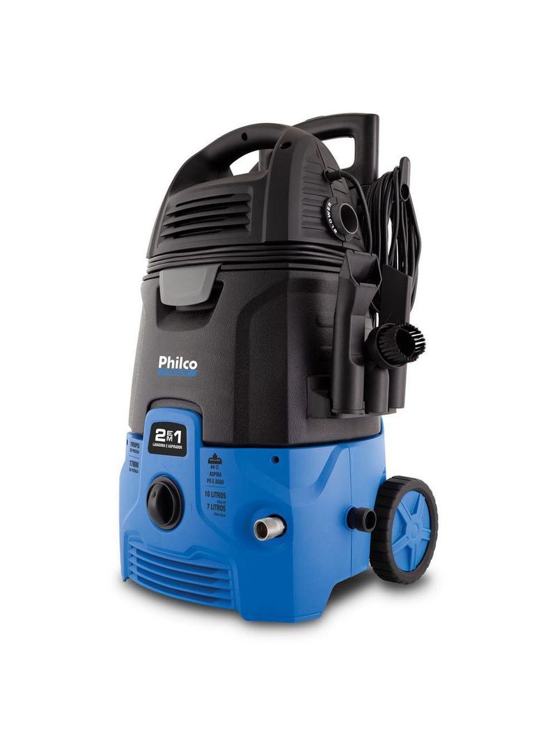 Lavadora de Alta Pressão e Aspirador Philco 2 em 1 PLAS4000 220V