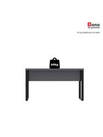 Mesa Escritório 1340x600x750mm M1340pe40tub Grafito-preto
