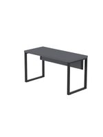 Mesa Escritório 1340x600x750mm M1340pe40tub Grafito-preto