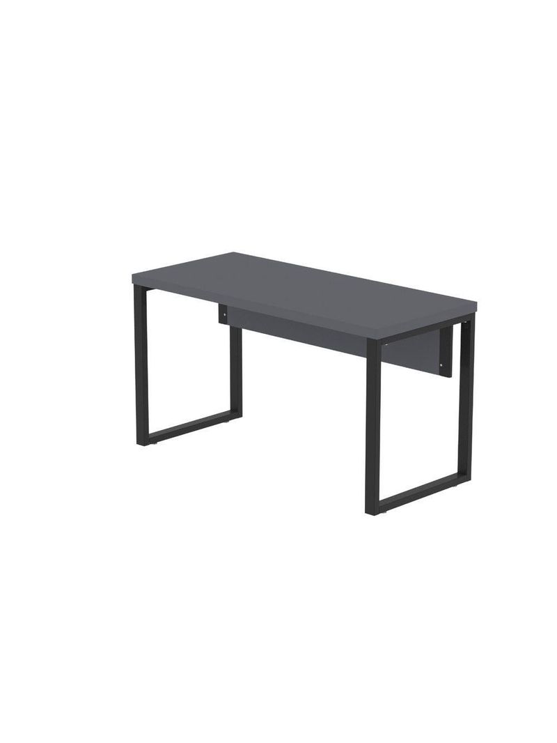 Mesa Escritório 1340x600x750mm M1340pe40tub Grafito-preto