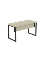 Mesa Escritório 1340x600x750mm M1340pe40tub Castanheira Natural-preto