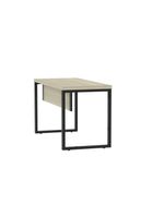 Mesa Escritório 1340x600x750mm M1340pe40tub Castanheira Natural-preto