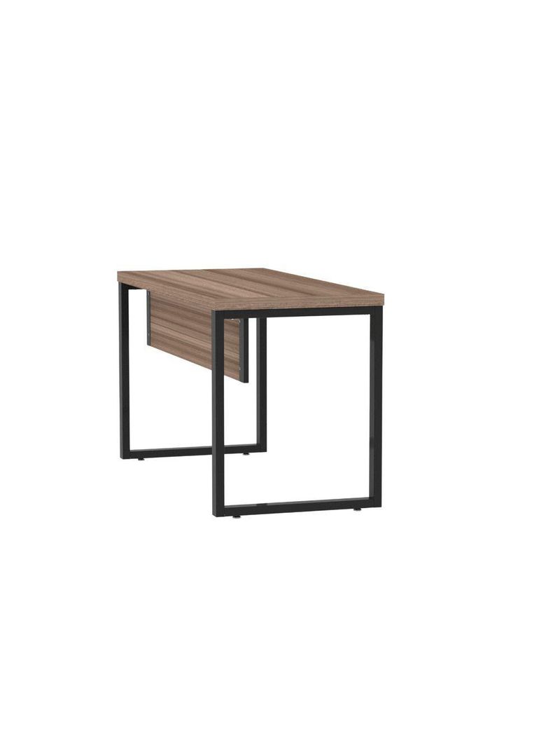 Mesa Escritório 1500x700x750mm M150-70pe40tub Walnut-preto