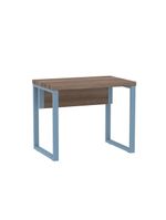 Mesa Escritório 900x600x750mm M900pe40tub Walnut-azul Dali