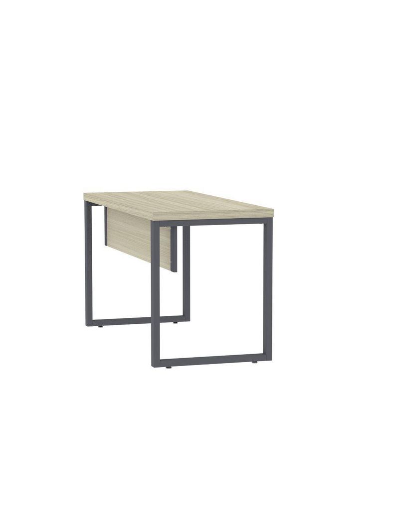 Mesa Escritório 1340x600x750mm M1340pe40tub Castanheira Natural-grafito