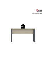 Mesa Escritório 1340x600x750mm M1340pe40tub Castanheira Natural-grafito