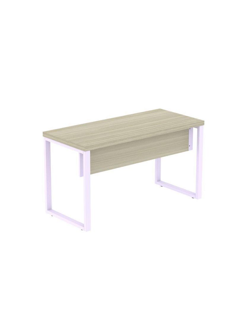 Mesa Escritório 1340x600x750mm M1340pe40tub Castanheira Natural-lilas