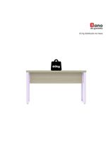 Mesa Escritório 1340x600x750mm M1340pe40tub Castanheira Natural-lilas