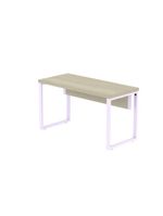 Mesa Escritório 1340x600x750mm M1340pe40tub Castanheira Natural-lilas