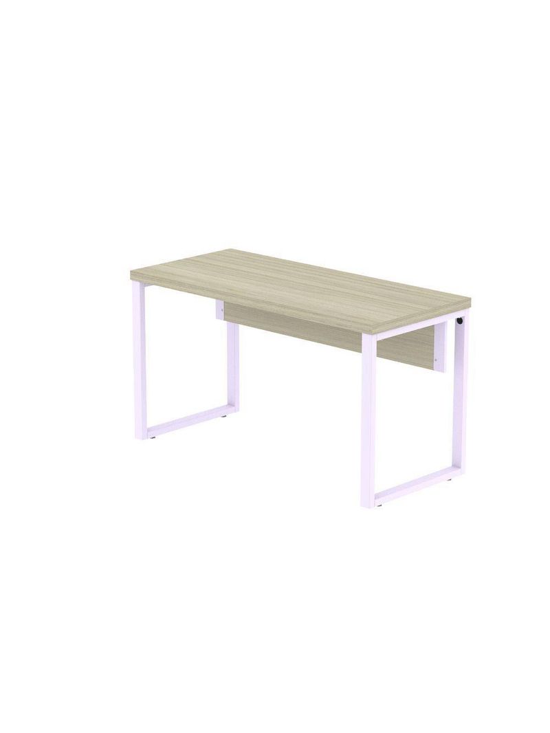 Mesa Escritório 1340x600x750mm M1340pe40tub Castanheira Natural-lilas