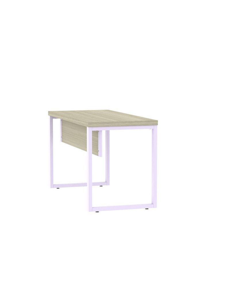 Mesa Escritório 1340x600x750mm M1340pe40tub Castanheira Natural-lilas