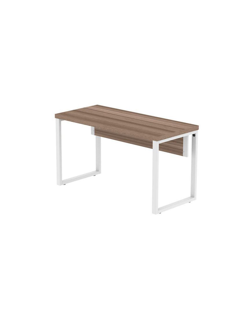 Mesa Escritório 1700x700x750 M170-70pe40tub Walnut-branco