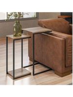 Conjunto Mesa Lateral E Apoio Aurora Demolição Preto