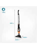 Aspirador De Pó Mondial Turbo PremiumAp-31127v-preto/laranja