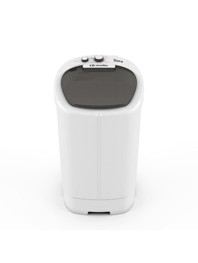 Lavadora Semiautomática Tanquinho Mueller 20kg Estilo na cor Branco 220 V