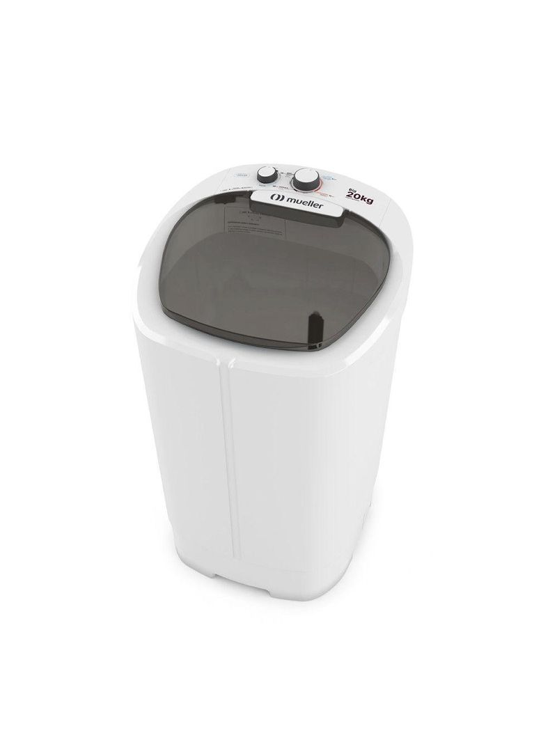 Lavadora Semiautomática Tanquinho Mueller 20kg Estilo na cor Branco 220 V