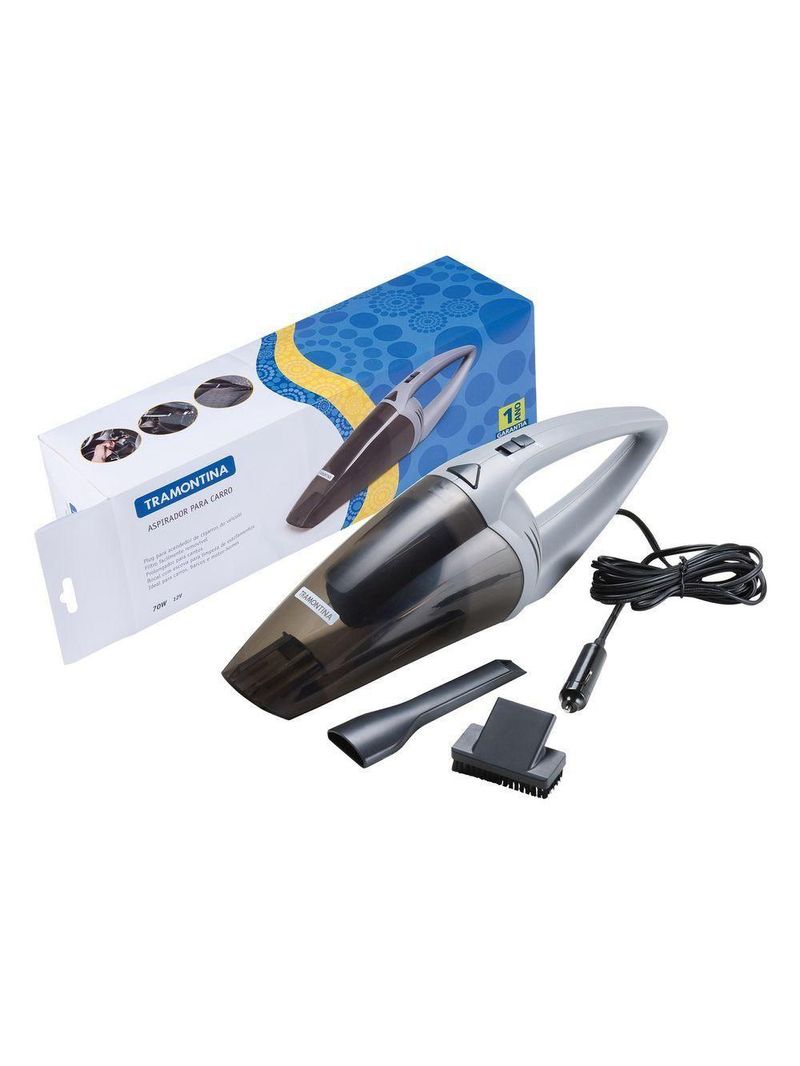 Aspirador De Pó Portátil Para Carros Tramontina 70 W 12 V