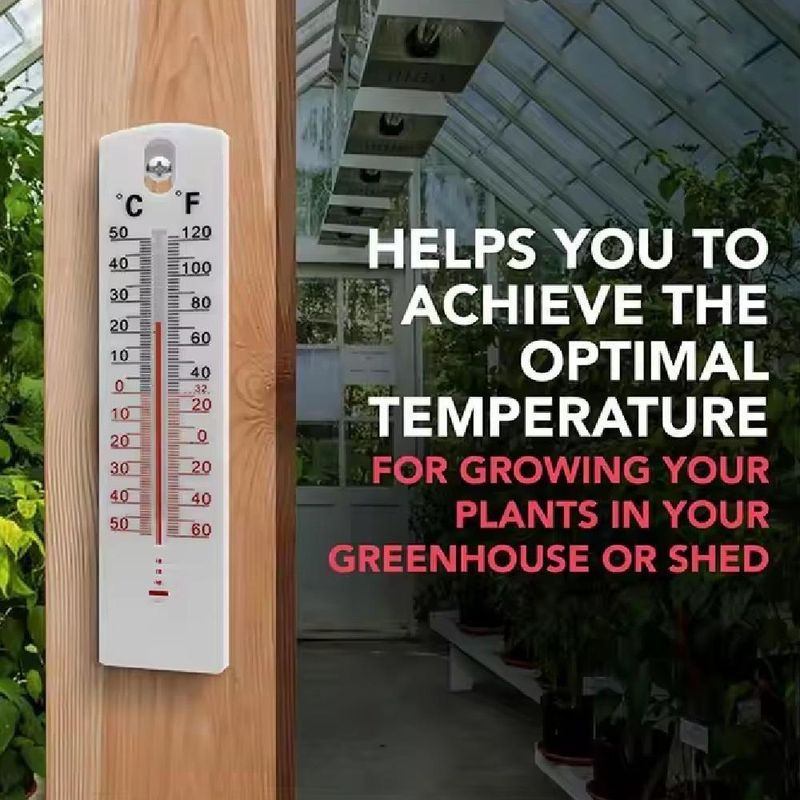 Termometro Ambiente Casa Sauna Parede Escritório Sitio Interno Externo Analogico Higrometro Escala