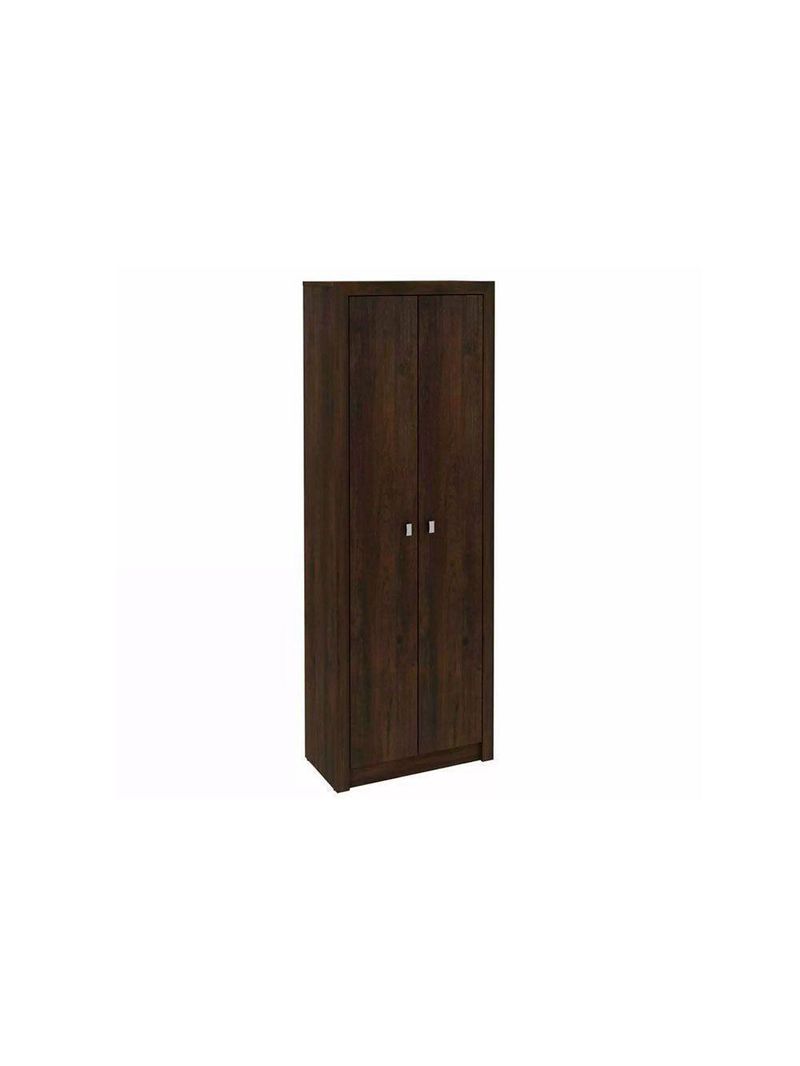Armário de Escritório ME4105 c/ 2 Portas Preto - Tecno Mobili