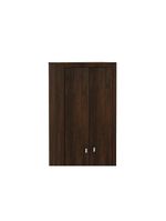 Armário de Escritório ME4105 c/ 2 Portas Preto - Tecno Mobili
