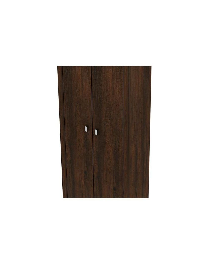 Armário de Escritório ME4105 c/ 2 Portas Preto - Tecno Mobili