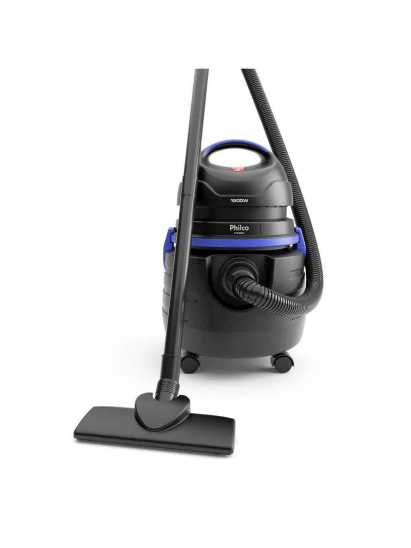 Aspirador De água E Pó Philco 1500w 20l Pas80 Preto 127V