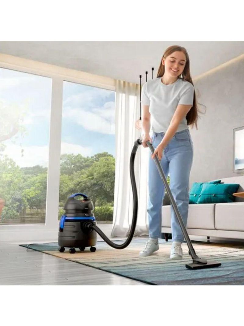 Aspirador De água E Pó Philco 1500w 20l Pas80 Preto 127V