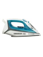 Ferro de passar a vapor black decker fx3060 com base antiaderente - azul e branco