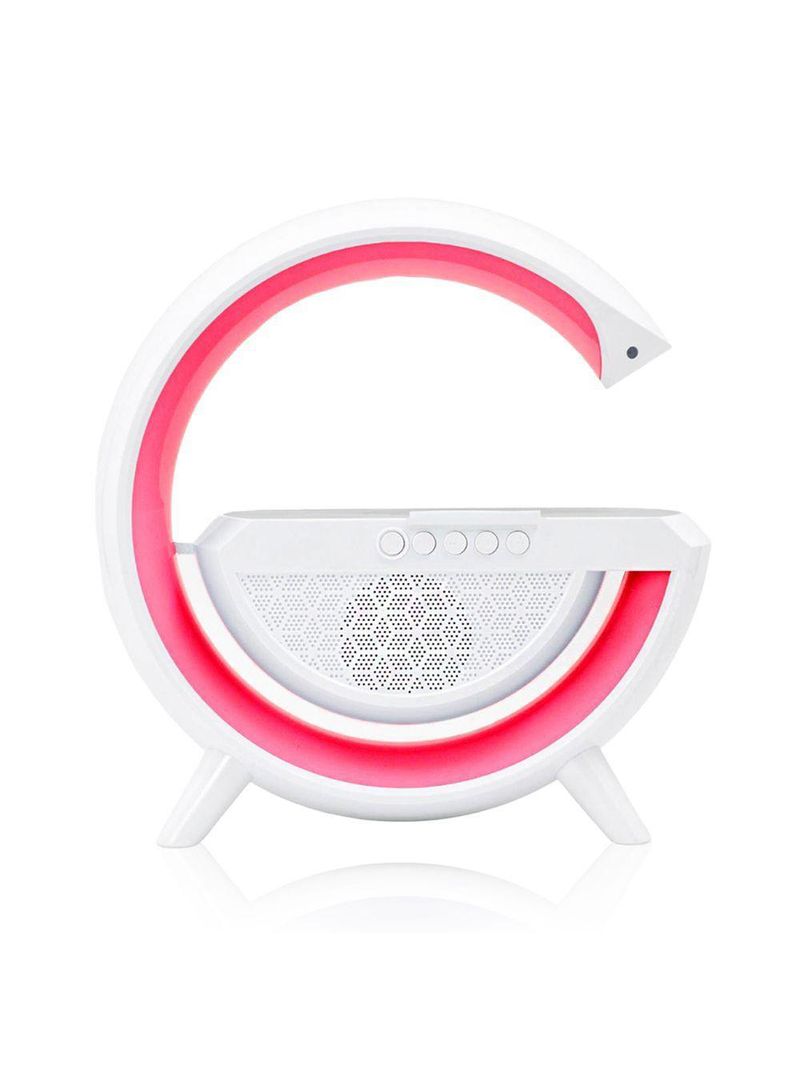 Caixa De Som Bluetooth Carregamento Por Indução Luminária Bluetooth Portátil