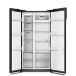 Geladeira electrolux frost free 531l side by side inverter es5gb tecnologia autosense preto