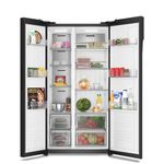 Geladeira electrolux frost free 531l side by side inverter es5gb tecnologia autosense preto