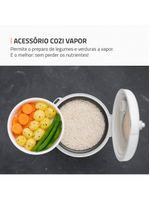 Panela elétrica de arroz mondial bianca rice pe-10 10 xícaras - branca