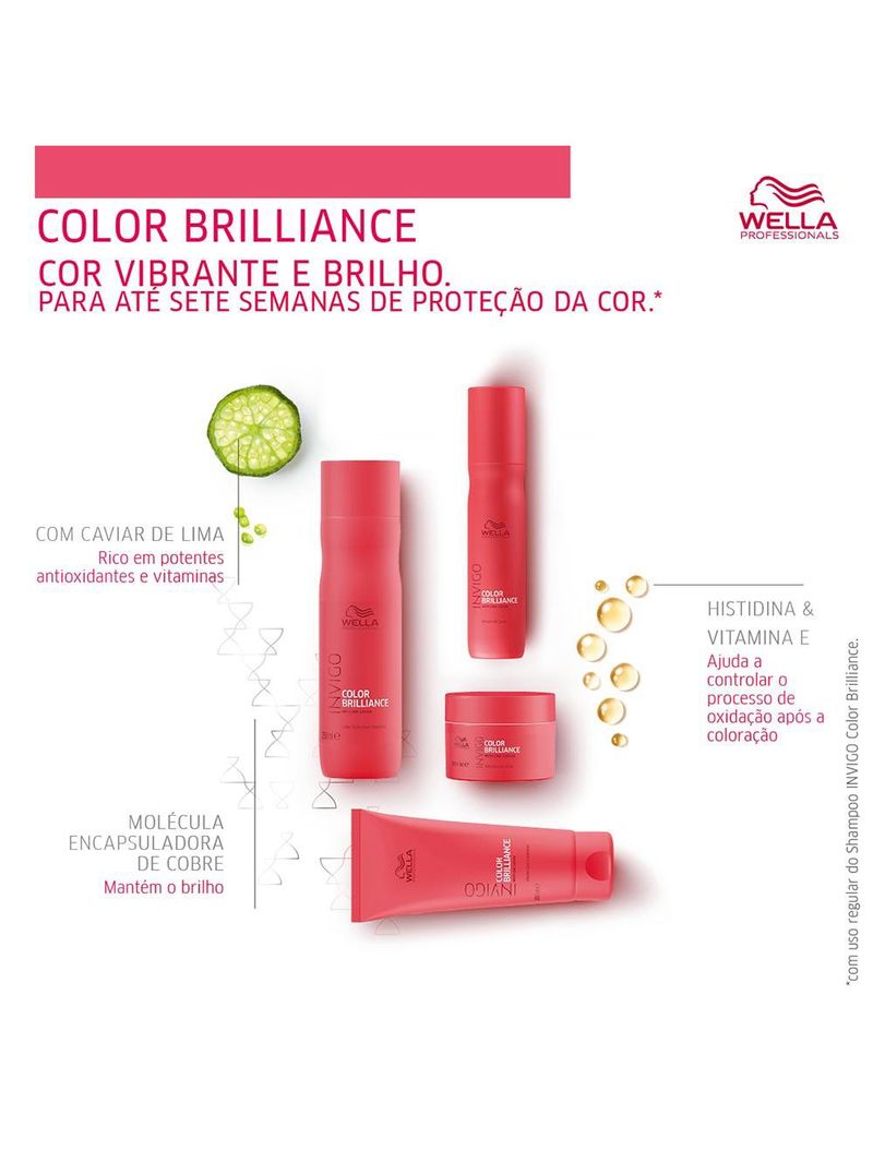 Wella professionals invigo color brilliance - máscara