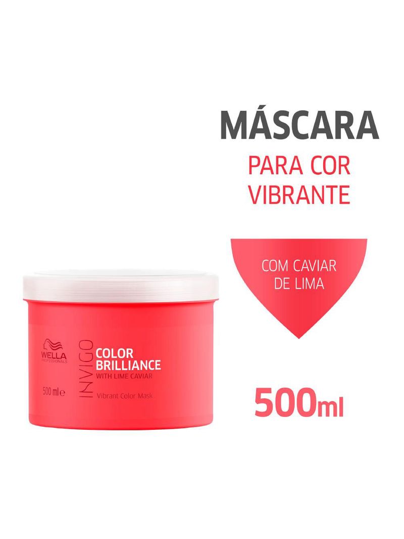 Wella professionals invigo color brilliance - máscara