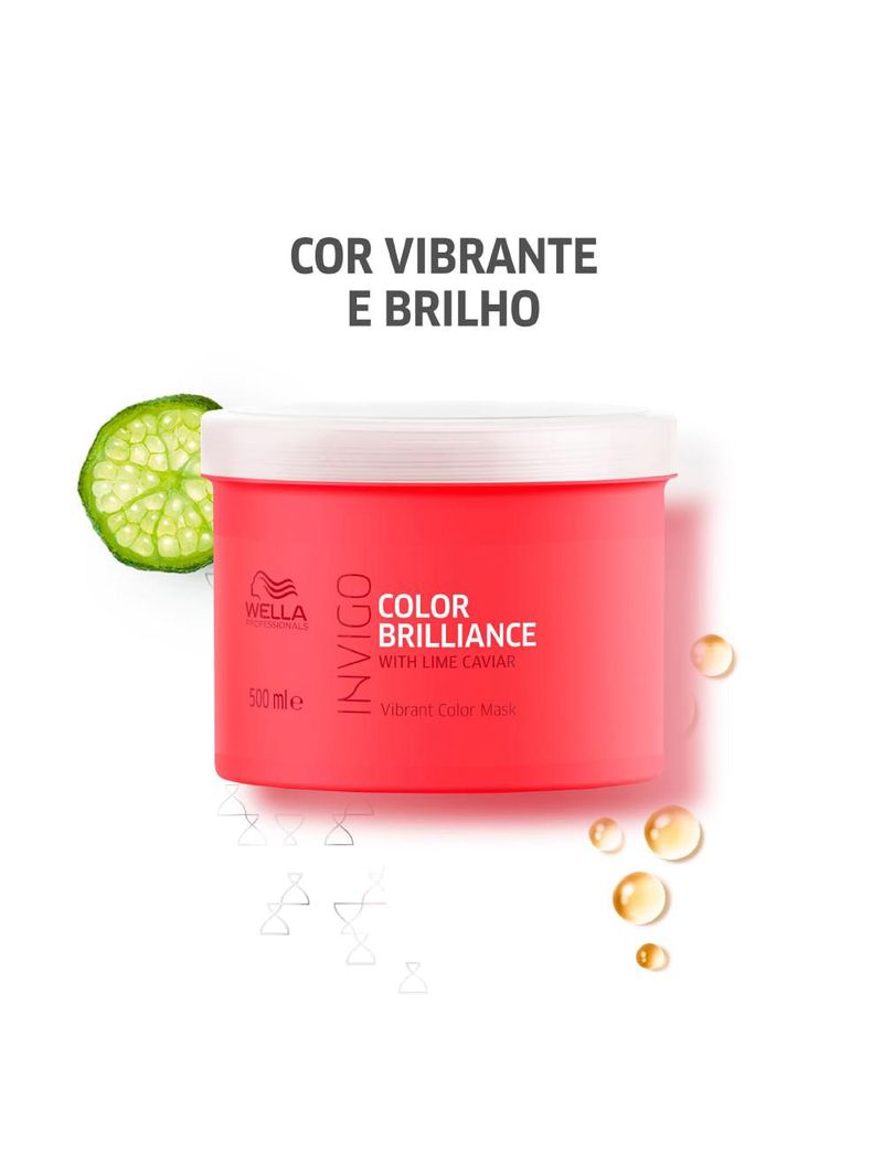 Wella professionals invigo color brilliance - máscara