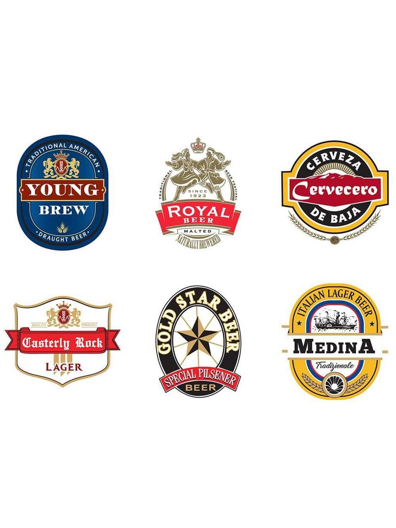 Conjunto de taças para cerveja ruvolo barcelona 370 ml – 6 peças