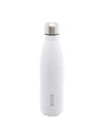 Garrafa térmica wolff ice de aço inox parede dupla branca