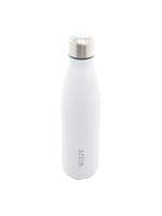 Garrafa térmica wolff ice de aço inox parede dupla branca