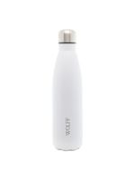 Garrafa térmica wolff ice de aço inox parede dupla branca