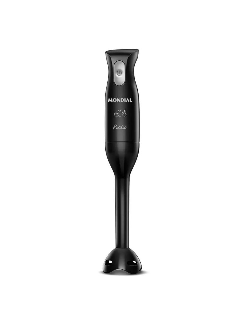 Mixer mondial pratic m-15-b 2 em 1 com copo medidor preto – 200 w