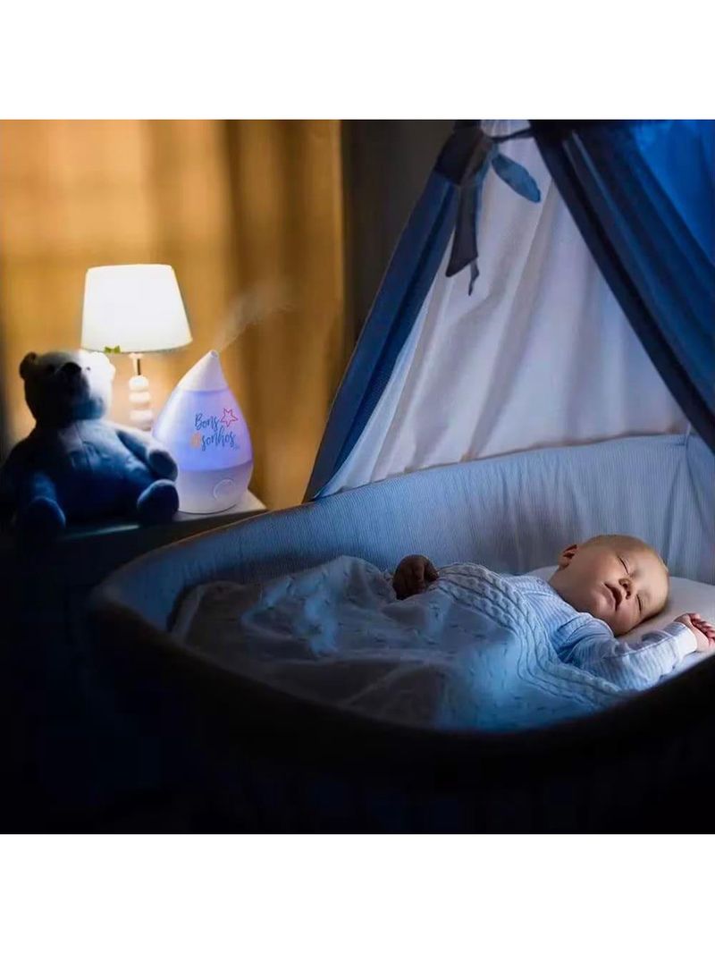Umidificador de ar ultrassônico fisher price branco - hc115