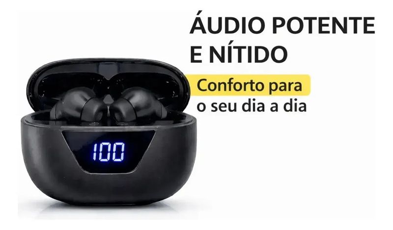 Fone de Ouvido Peining Bluetooth 60 Pei - P1020 (Preto)