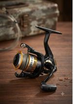 Molinete de Pesca JWS WS-Y776 Dourado 3 rolamentos