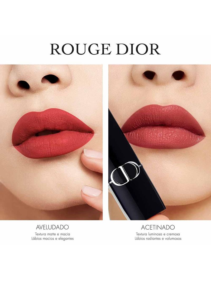 Batom dior rouge dior satin