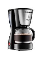 Cafeteira elétrica mondial dolce arome inox c-30 18 xícaras - preta