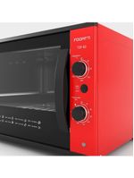 Forno Fogatti Elétrico Bancada Top 60Litros Vermelho 110V
