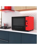 Forno Fogatti Elétrico Bancada Top 60Litros Vermelho 110V
