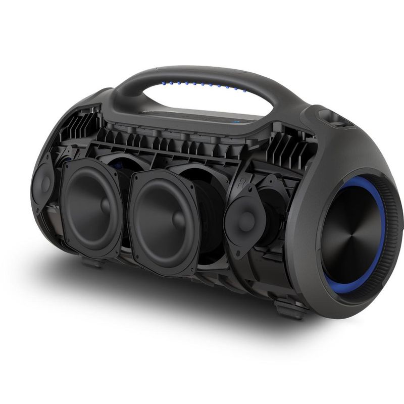Caixa de som portátil philips boombeat tax400b/78 200w bluetooth alça removível bivolt
