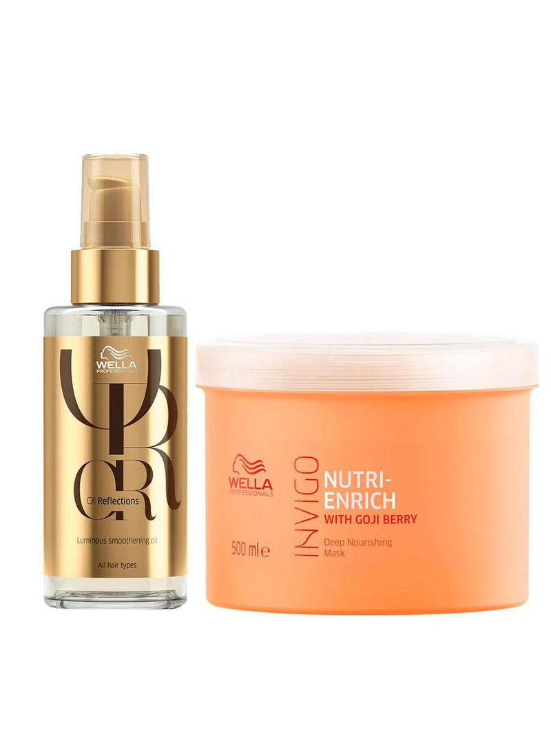 Wella professionals kit - máscara invigo + Óleo oil reflection